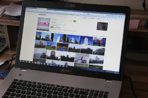 website for photography portfolio